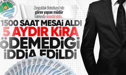 Zonguldak Belediyesi'nde hangi müdür 5 aydır kirasını ödemiyor?