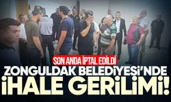 Zonguldak Belediyesi’nde ihale iptal edildi
