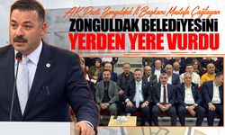 AK Parti Zonguldak İl Başkanı Mustafa Çağlayan Zonguldak Belediyesini yerden yere vurdu
