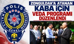 Zonguldak'a atanan Kaba için veda programı