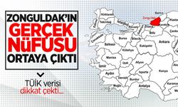 Zonguldak’ın gerçek nüfusu ortaya çıktı! TÜİK verisi dikkat çekti...