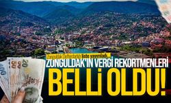 Zonguldak'ın vergi rekortmenleri belli oldu!