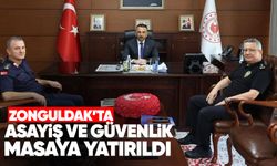 Zonguldak’ta asayiş ve güvenlik masaya yatırıldı