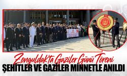 Zonguldak’ta Gaziler Günü Töreni: Şehitler ve Gaziler minnetle anıldı
