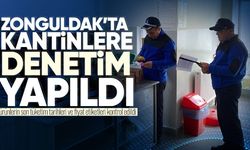 Zonguldak'ta okul kantinleri denetlendi
