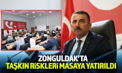 Zonguldak’ta taşkın riskleri masaya yatırıldı