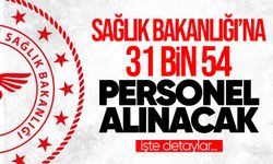 Sağlık Bakanlığı’na 31 bin 54 personel alınacak!