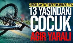 Zonguldak’ta yürek yakan bekleyiş: 13 yaşındaki çocuk ağır yaralı