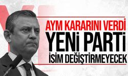 AYM kararını verdi: Yeni Parti isim değiştirmeyecek!