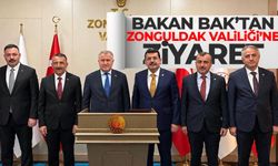 Bakan Bak’tan Zonguldak Valiliği’ne ziyaret