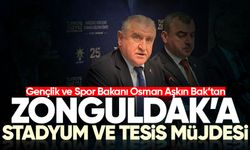 Bakan Bak’tan Zonguldak’a stadyum ve tesis müjdesi