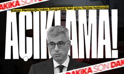 Bakan Memişoğlu'ndan grizu faciasına ilişkin açıklama