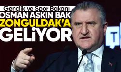 Bakan Osman Aşkın Bak, Zonguldak'a geliyor