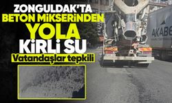 Ereğli'de Beton Mikserinden Çevre Kirliliği uyarısı