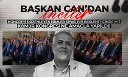 İl Başkanı Olcay Can’dan 'Kömür Kongresi' tepkisi