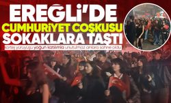 Ereğli’de Cumhuriyet coşkusu sokaklara taştı