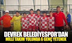 Devrek Belediyespor’dan milli takım yolunda 6 genç yetenek
