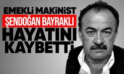Çaycuma’da emekli makinist Şendoğan Bayraklı hayatını kaybetti