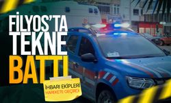Filyos açıklarında tekne battı ihbarı ekipleri harekete geçirdi