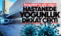 Hastanede yoğunluk dikkat çekti