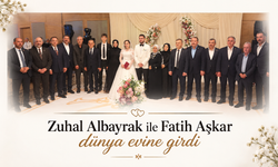 Zuhal Albayrak ile Fatih Aşkar dünya evine girdi