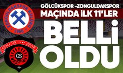 Gölcükspor-Zonguldakspor maçının ilk 11’leri belli oldu