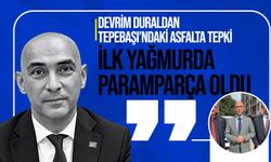 Devrim Dural’dan Tepebaşı’ndaki asfalta tepki: “İlk yağmurda paramparça oldu”