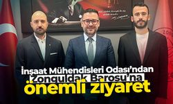 İnşaat Mühendisleri Odası’ndan Zonguldak Barosu’na ziyaret