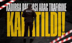 Kadırga rampası araç trafiğine kapatıldı