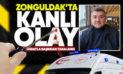 Zonguldak'ta kanlı olay: Tornavidayla başından yaralandı