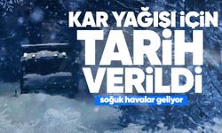 Kar yağışı için tarih verildi: Soğuk hava geliyor!