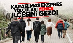 Turistik Karaelmas Ekspresi yolcuları Karabük'ün Yenice ilçesini gezdi