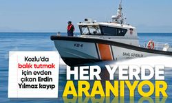 Kozlu’da balık tutmak için evden çıkan Erdin Yılmaz kayıp
