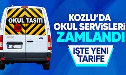 Kozlu’da okul servis ücretleri belli oldu! İşte yeni tarife...