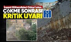 İnşaat Mühendisleri Odası’ndan Zonguldak’taki çökme sonrası kritik uyarı