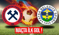 Zonguldakspor - Fatsa Belediyespor maçı başladı!