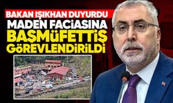 Bakan Işıkhan duyurdu: Zonguldak’taki maden faciasına başmüfettiş görevlendirildi