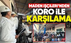 Turistik Karaelmas Ekspresi yolcularını Zonguldak'ta Madenci Korosu karşıladı