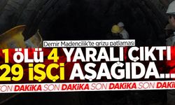Maden ocağında büyük patlama! 1 ölü 4 yaralı çıktı, 29 işçi aşağıda...