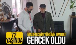 72 yaşındaki madencinin yürüme umudu gerçek oldu