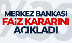 Merkez Bankası Ekim 2026 faiz kararını açıkladı