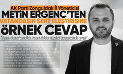 Metin Ergenç’ten vatandaşın sert eleştirisine örnek cevap