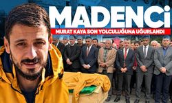 Madenci Murat Kaya gözyaşlarıyla uğurlandı
