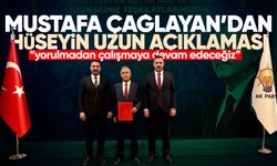 Mustafa Çağlayan, Hüseyin Uzun’un atanmasının ardından konuştu