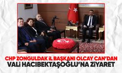 CHP Zonguldak İl Yönetiminden Vali Hacıbektaşoğlu’na ziyaret