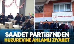 Saadet Partisi’nden Zonguldak Merkez Huzurevi’ne anlamlı ziyaret