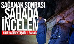 Zonguldak Valisi Hacıbektaşoğlu sağanak sonrası sahada inceleme yaptı