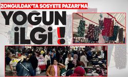 Zonguldak'ta sosyete pazarına yoğun ilgi!