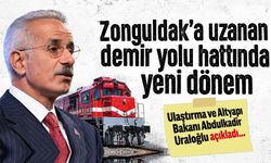 Bakan Uraloğlu açıkladı: Zonguldak’a uzanan demir yolu hattında yeni dönem