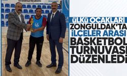 Ülkü Ocakları Zonguldak’ta ilçeler arası basketbol turnuvası düzenledi